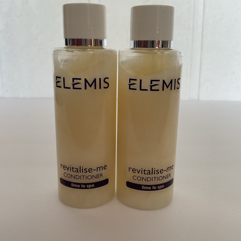 Elemis revitalise Me Conditioner set of Two Deluxe Travel Size nwt
